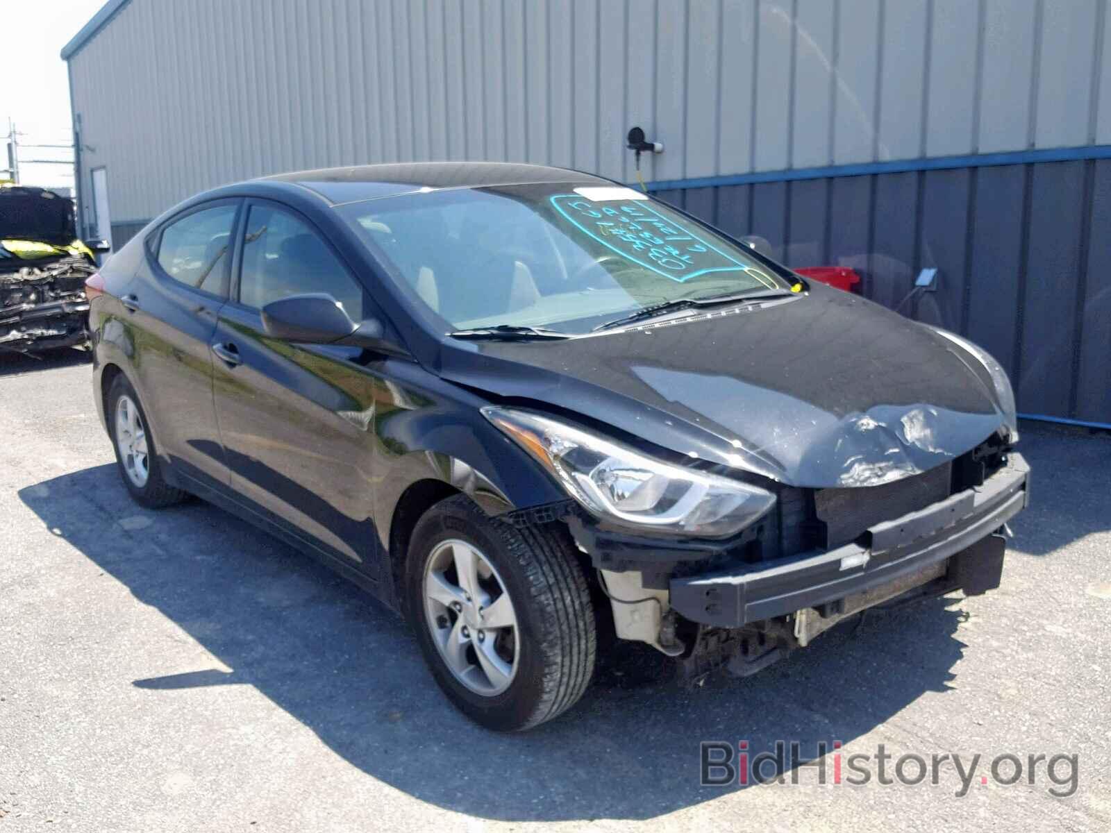 Photo 5NPDH4AE3EH472179 - HYUNDAI ELANTRA 2014