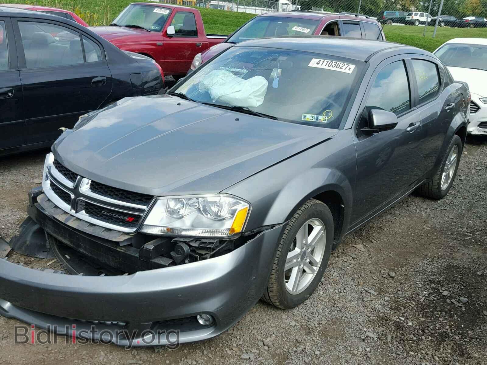 2013 DODGE AVENGER - VIN: 1C3CDZCB9DN502666 - Фото 2