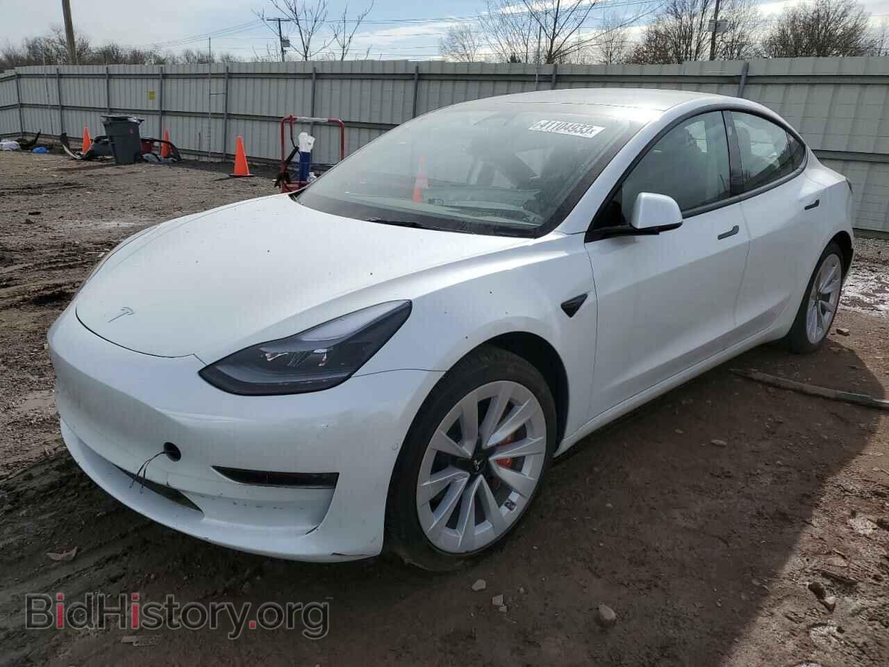 Photo 5YJ3E1EA7NF208536 - TESLA MODEL 3 2022