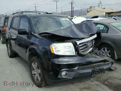 2014 Honda PILOT, черный — VIN 5FNYF3H93EB019320, Copart