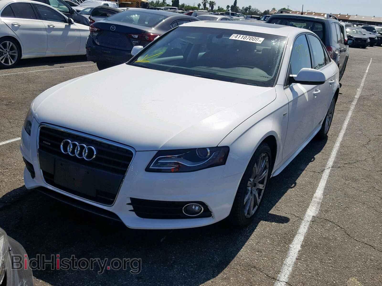 2012 AUDI A4 - VIN: WAUFFAFLXCA036659 - Photo 2