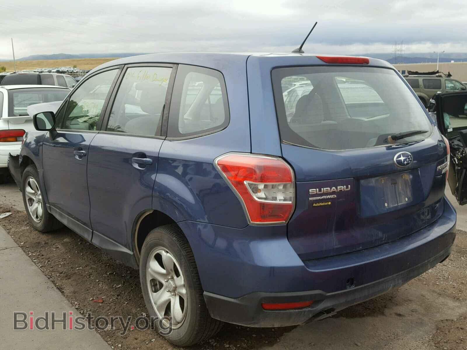 2014 SUBARU FORESTER - VIN: JF2SJAAC3EH496684 - Фото 3