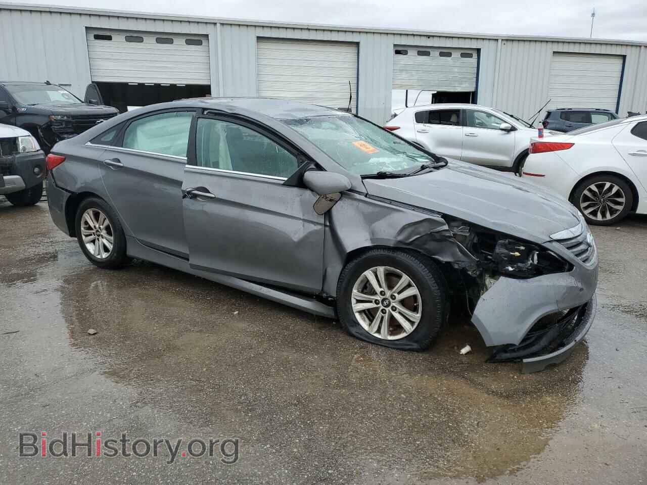 2014 HYUNDAI SONATA - VIN: 5NPEB4AC0EH843755 - Фото 4