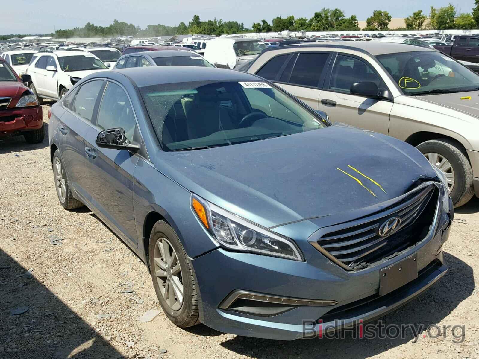 Фотография 5NPE24AF7FH083478 - HYUNDAI SONATA 2015