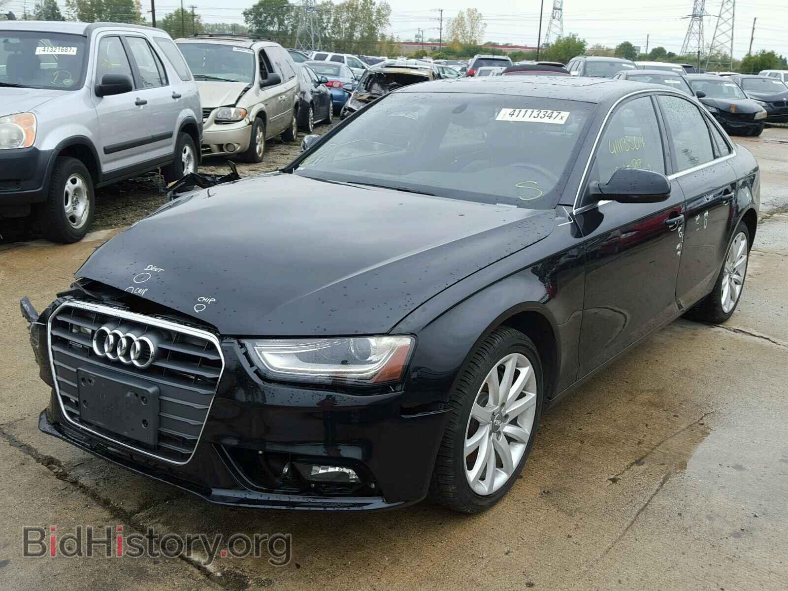 2013 AUDI A4 - VIN: WAUFFAFL3DN024069 - Фото 2