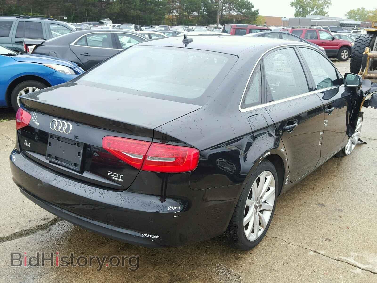2013 AUDI A4 - VIN: WAUFFAFL3DN024069 - Фото 4