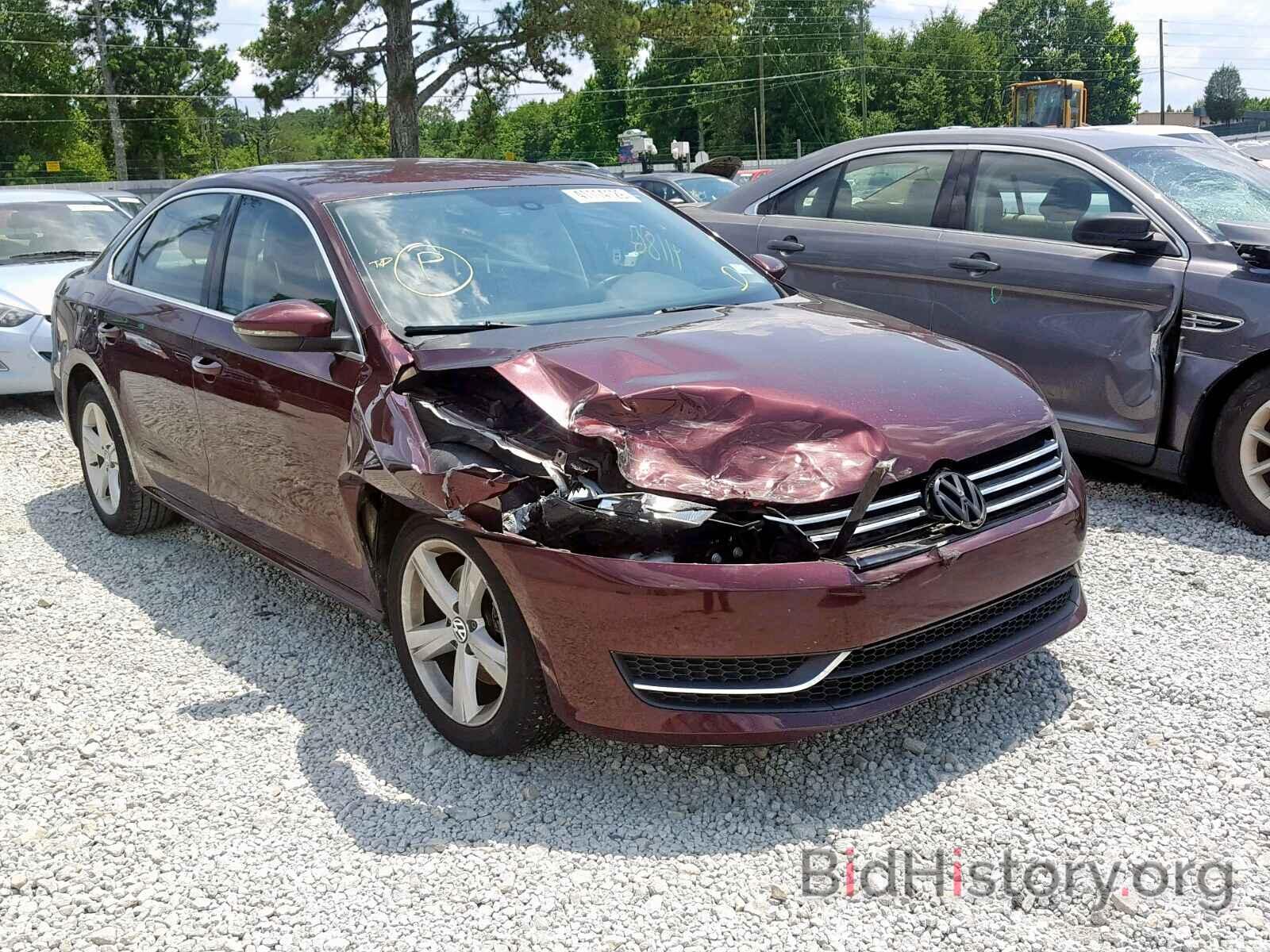 Photo 1VWBH7A32CC092540 - VOLKSWAGEN PASSAT 2012