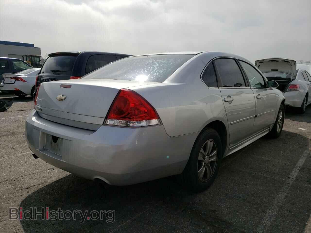 2012 CHEVROLET IMPALA - VIN: 2G1WF5E30C1223004 - Фото 4