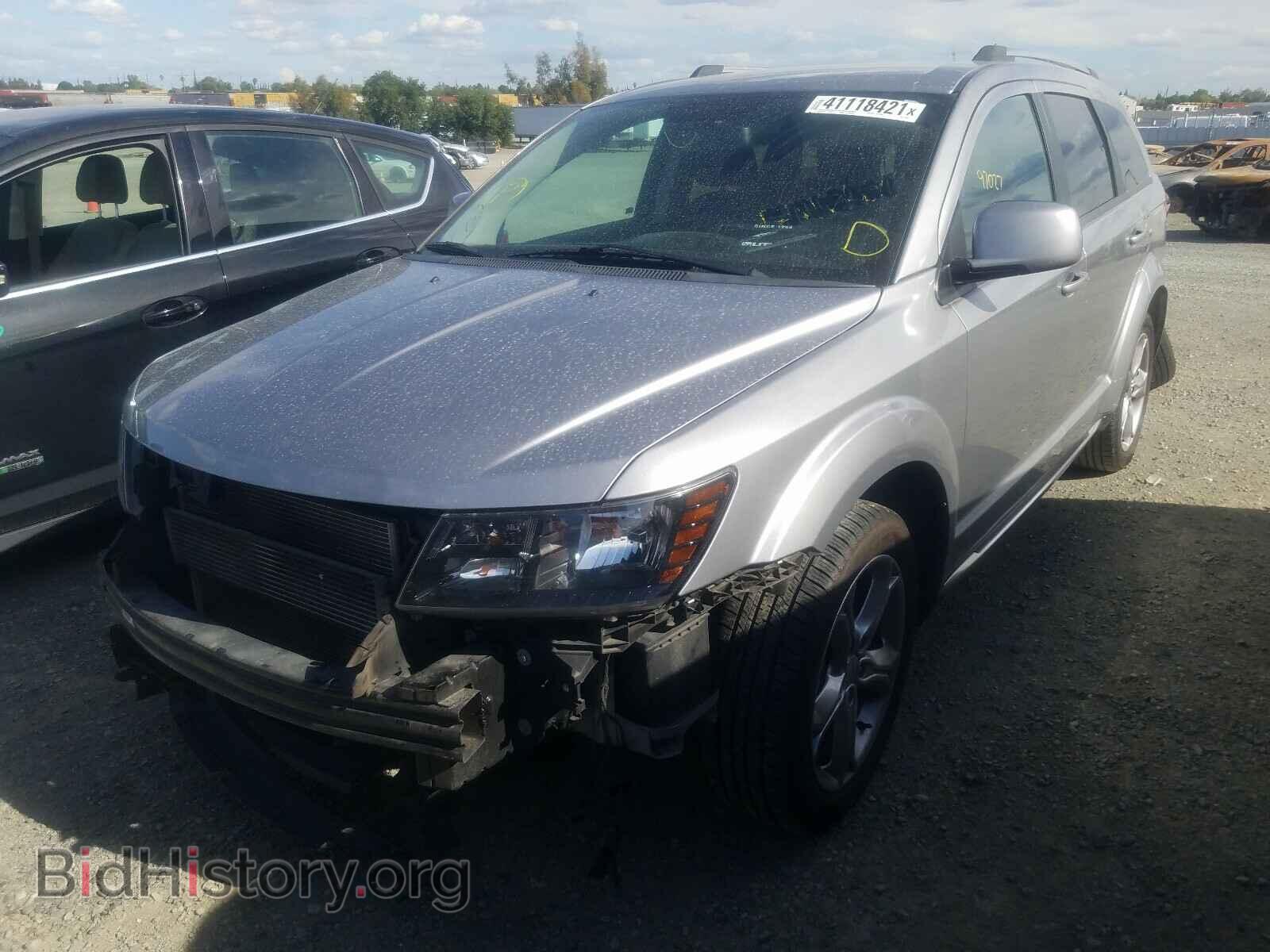 2017 DODGE JOURNEY - VIN: 3C4PDCGG8HT555624 - Фото 2