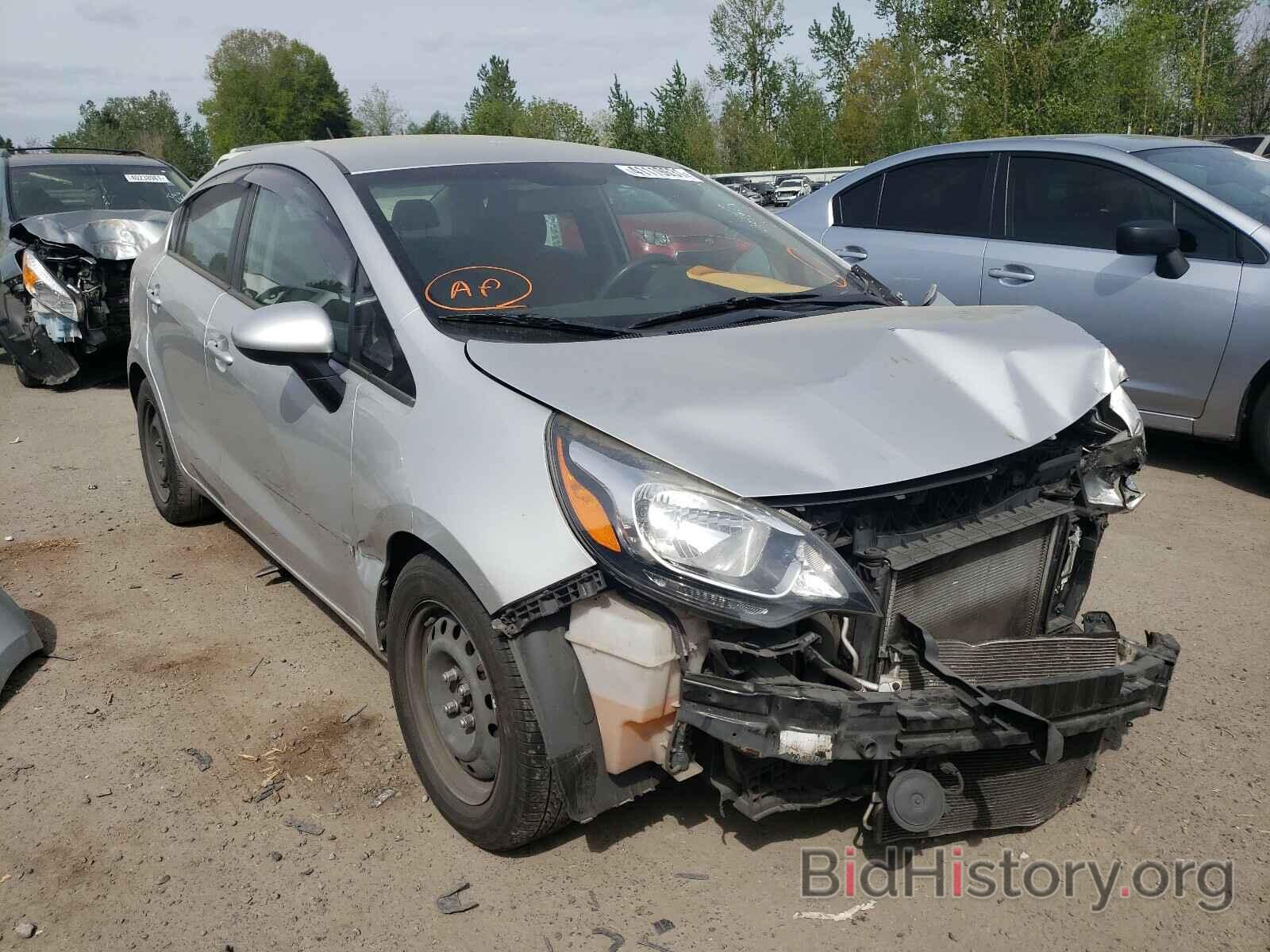 Photo KNADM4A34C6045625 - KIA RIO 2012