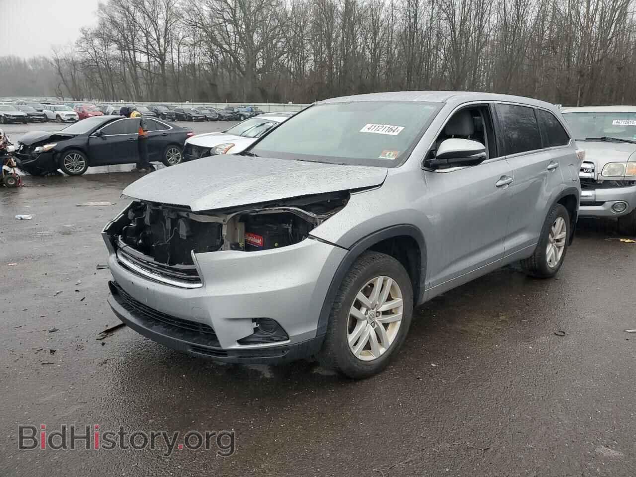 Photo 5TDBKRFH0FS190814 - TOYOTA HIGHLANDER 2015