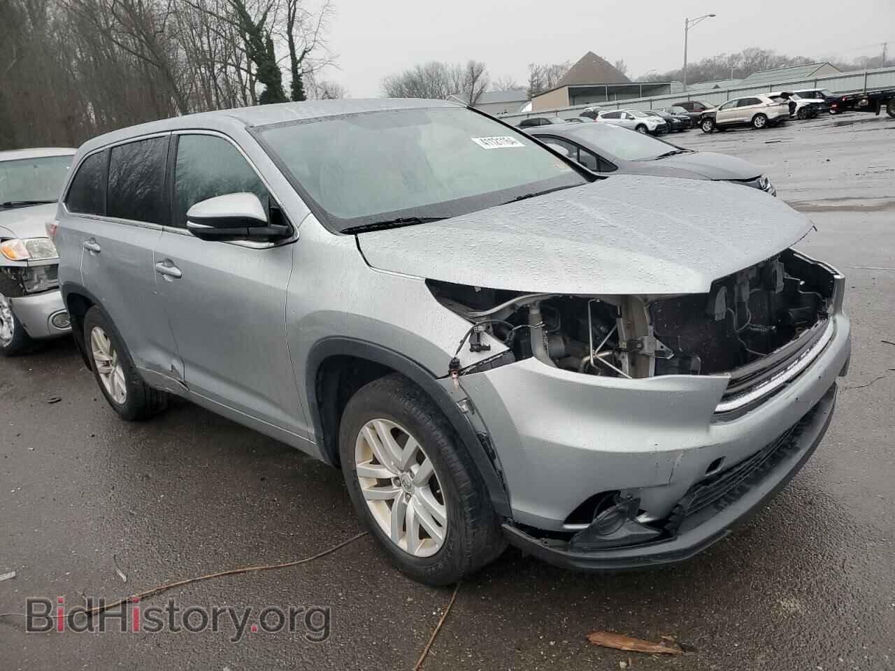 2015 TOYOTA HIGHLANDER - VIN: 5TDBKRFH0FS190814 - Фото 4