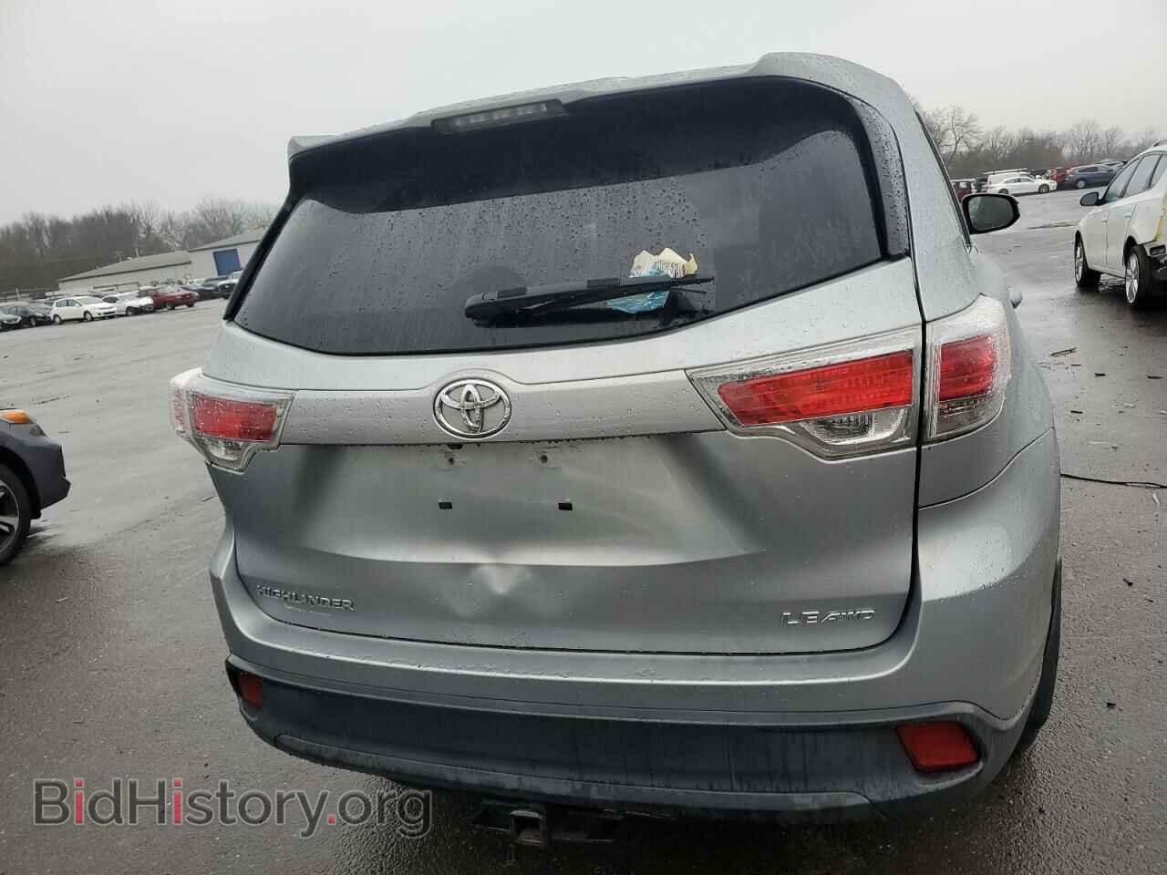 2015 TOYOTA HIGHLANDER - VIN: 5TDBKRFH0FS190814 - Фото 6