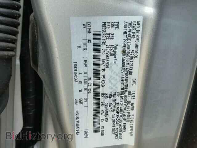 2013 FORD FOCUS - VIN: 1FADP3K23DL189203 - Фото 10