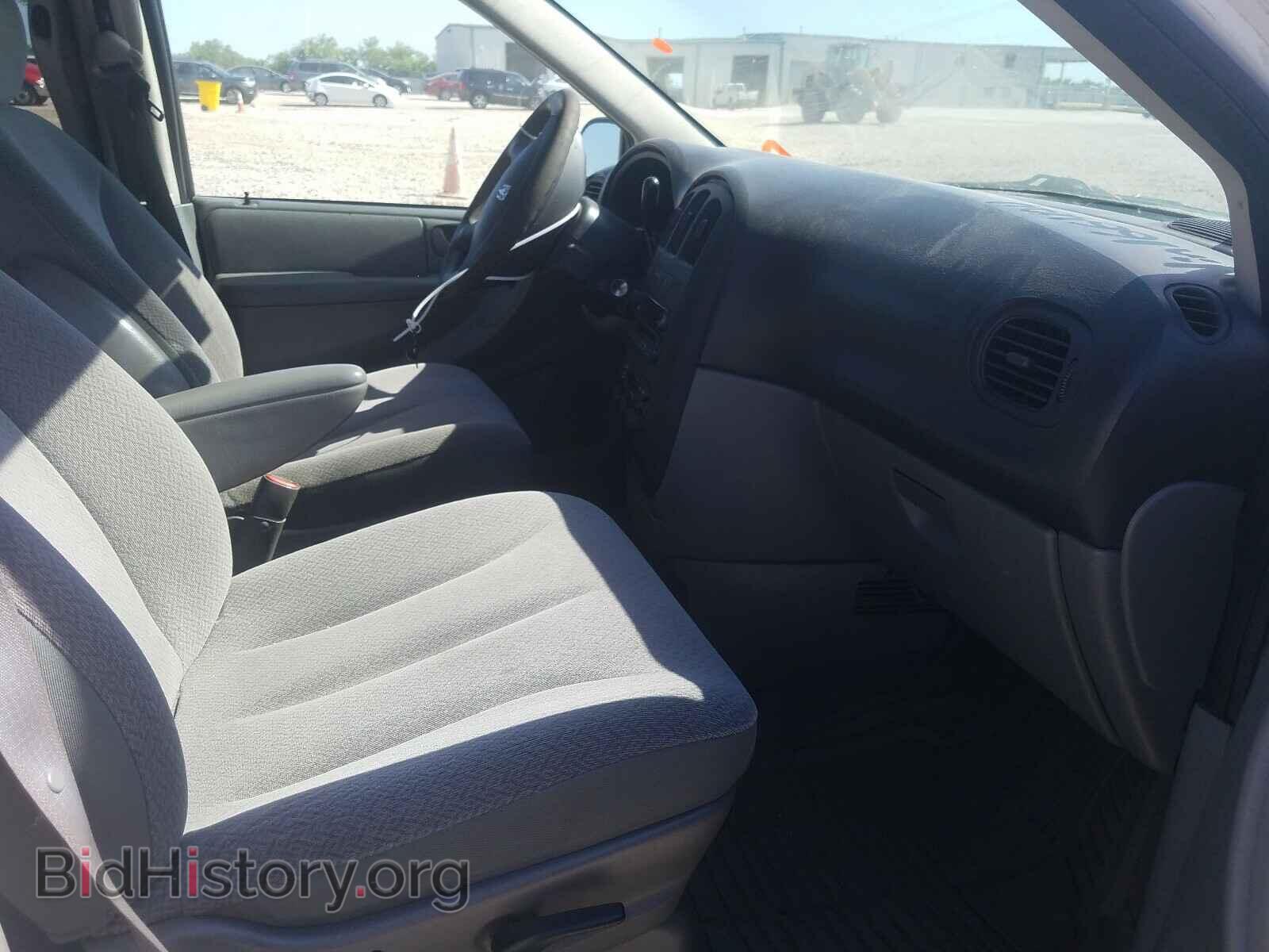 2007 DODGE CARAVAN - VIN: 1D4GP24R27B166424 - Фото 5