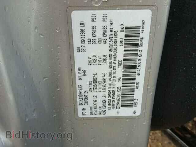 2003 DODGE RAM 3500 - VIN: 3D7MA48673G717323 - Фото 10
