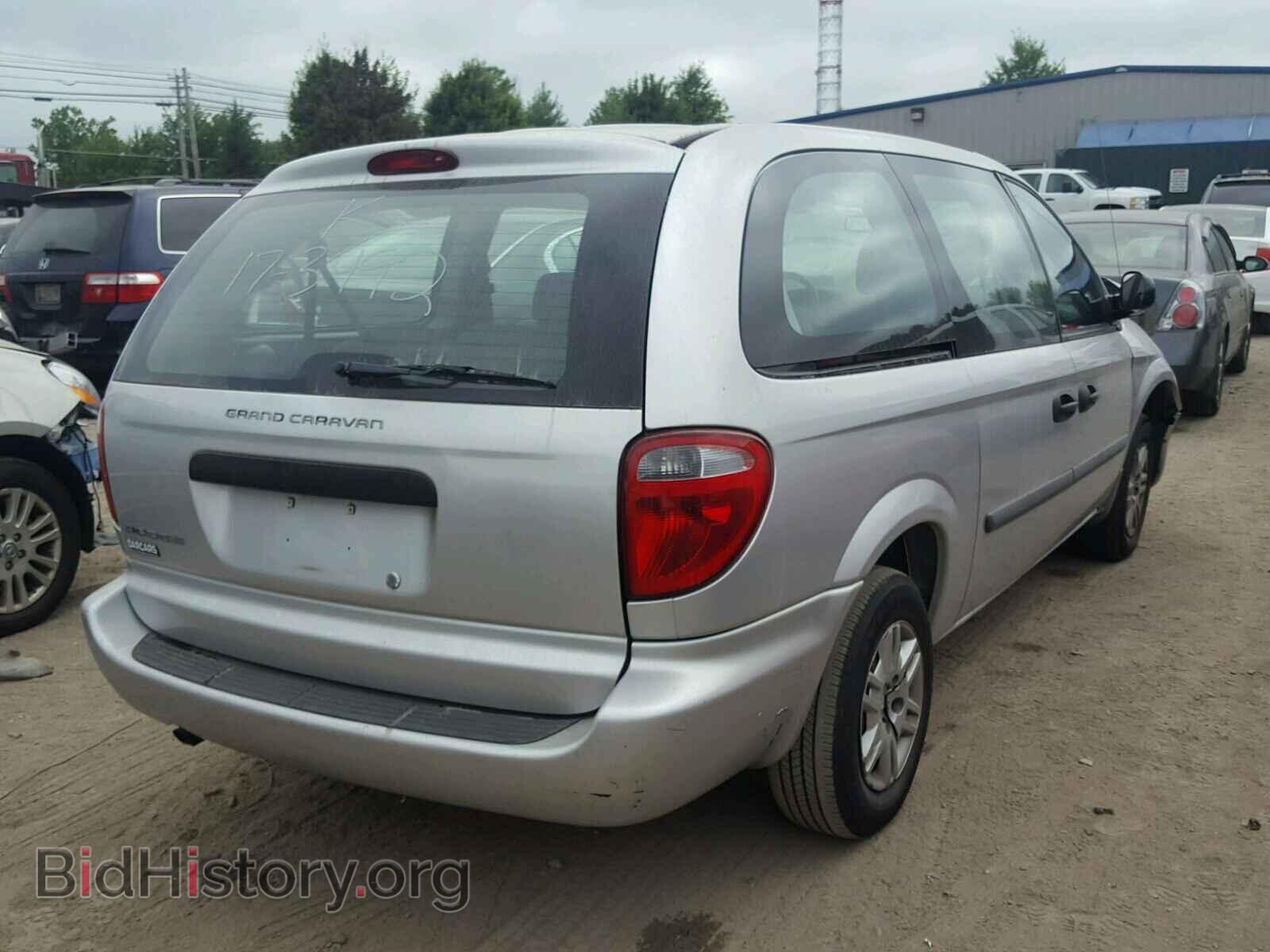 2007 DODGE CARAVAN - VIN: 1D4GP24R27B228744 - Фото 4