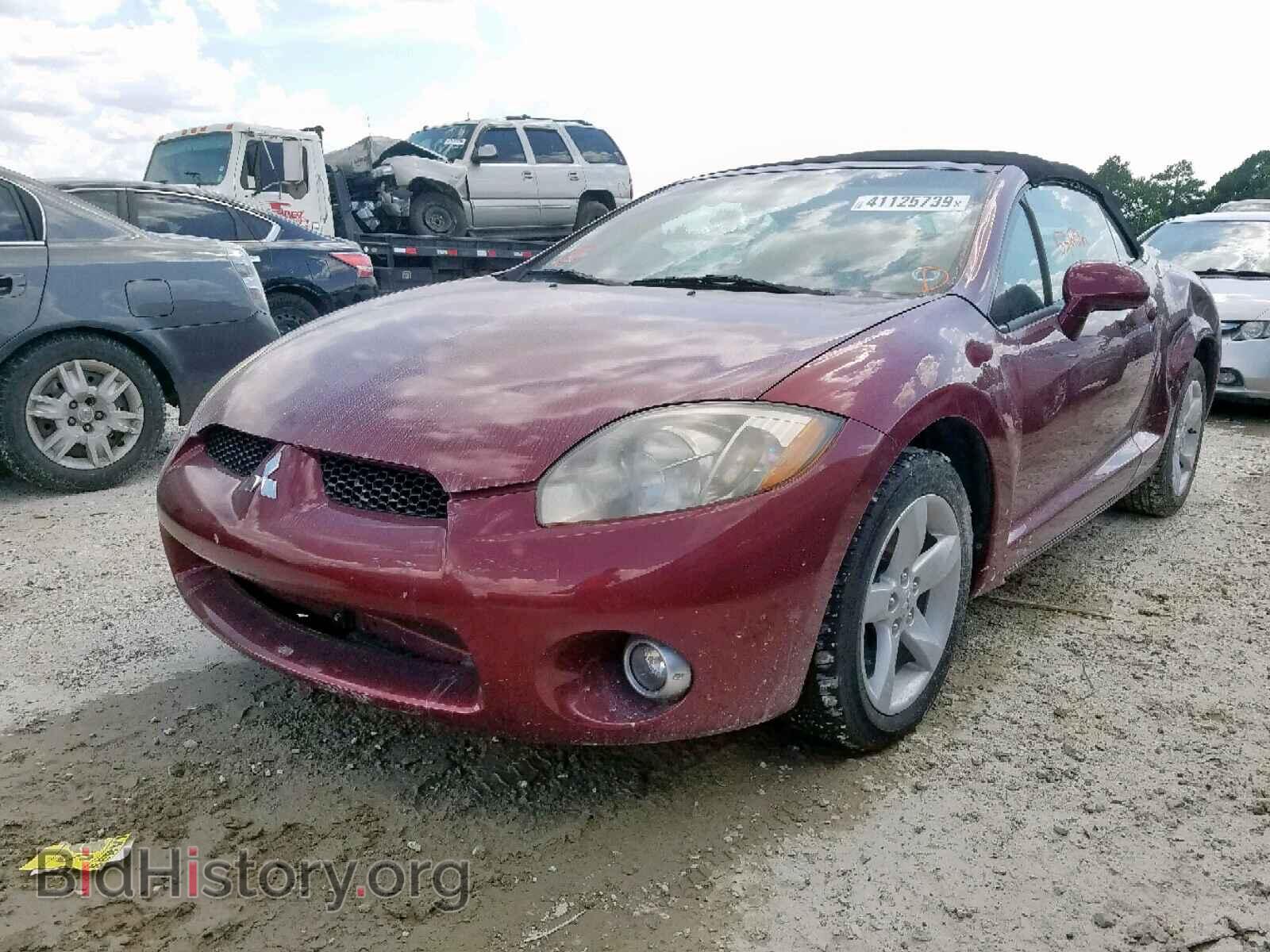 2007 MITSUBISHI ECLIPSE - VIN: 4A3AL25F87E021838 - Фото 2