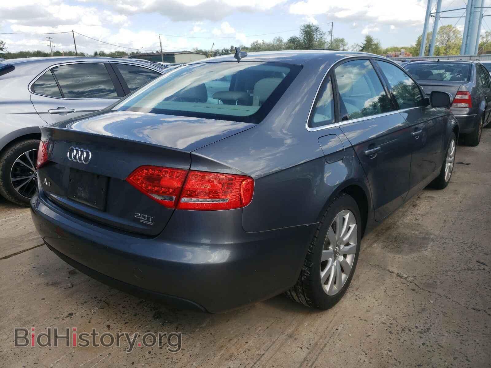 2012 AUDI A4 - VIN: WAUBFAFL2CN007633 - Фото 4