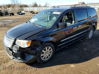 2014 Chrysler MINIVAN Town & COU, black — VIN 2C4RC1BG3ER418368, Copart