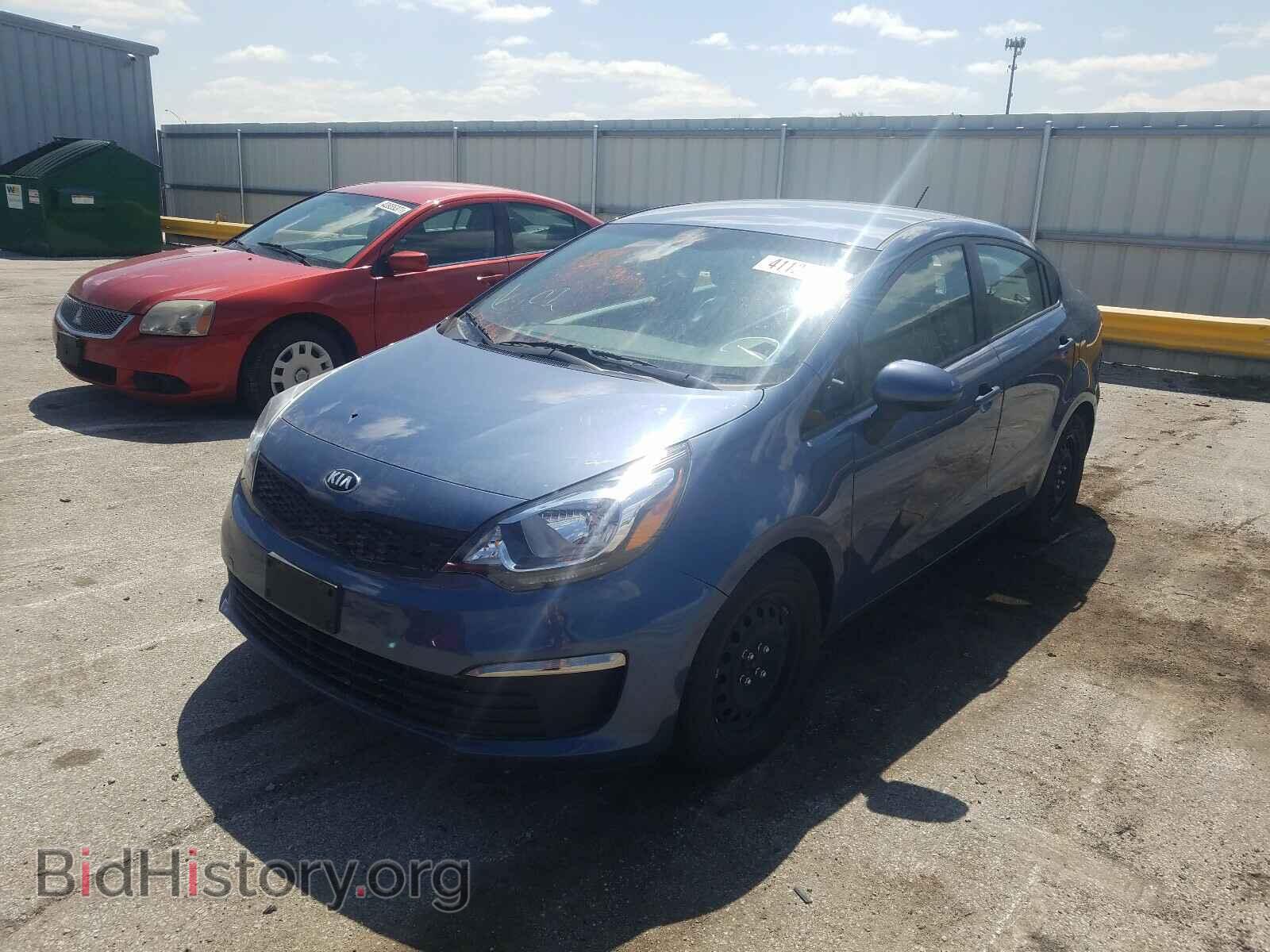 2016 KIA RIO - VIN: KNADM4A36G6553262 - Фото 2