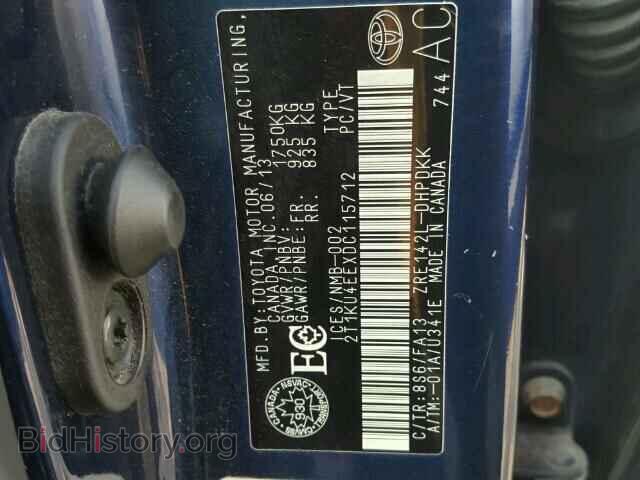 2013 TOYOTA COROLLA - VIN: 2T1KU4EEXDC115712 - Photo 10