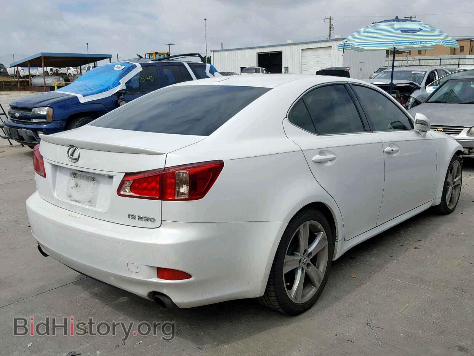 2012 LEXUS IS 250 - VIN: JTHBF5C25C5160186 - Фото 4