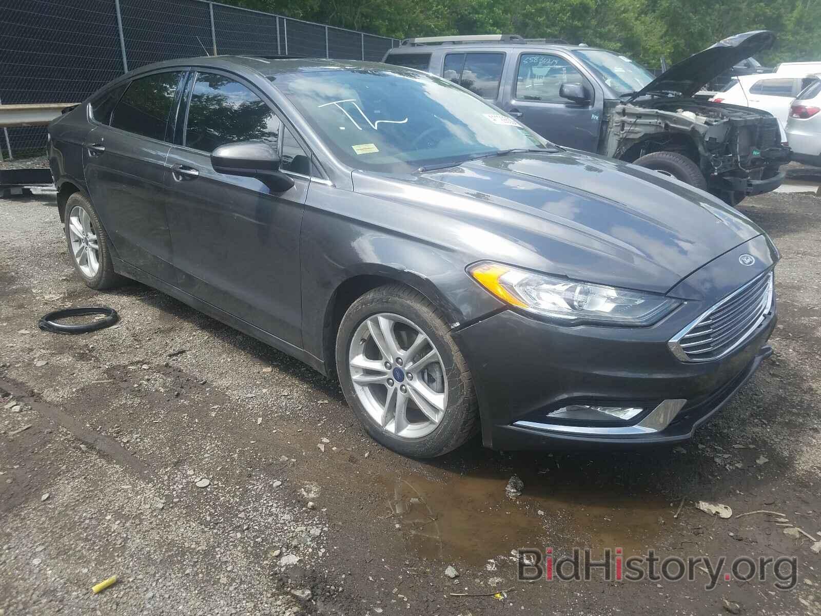 Photo 3FA6P0LUXJR103177 - FORD FUSION 2018