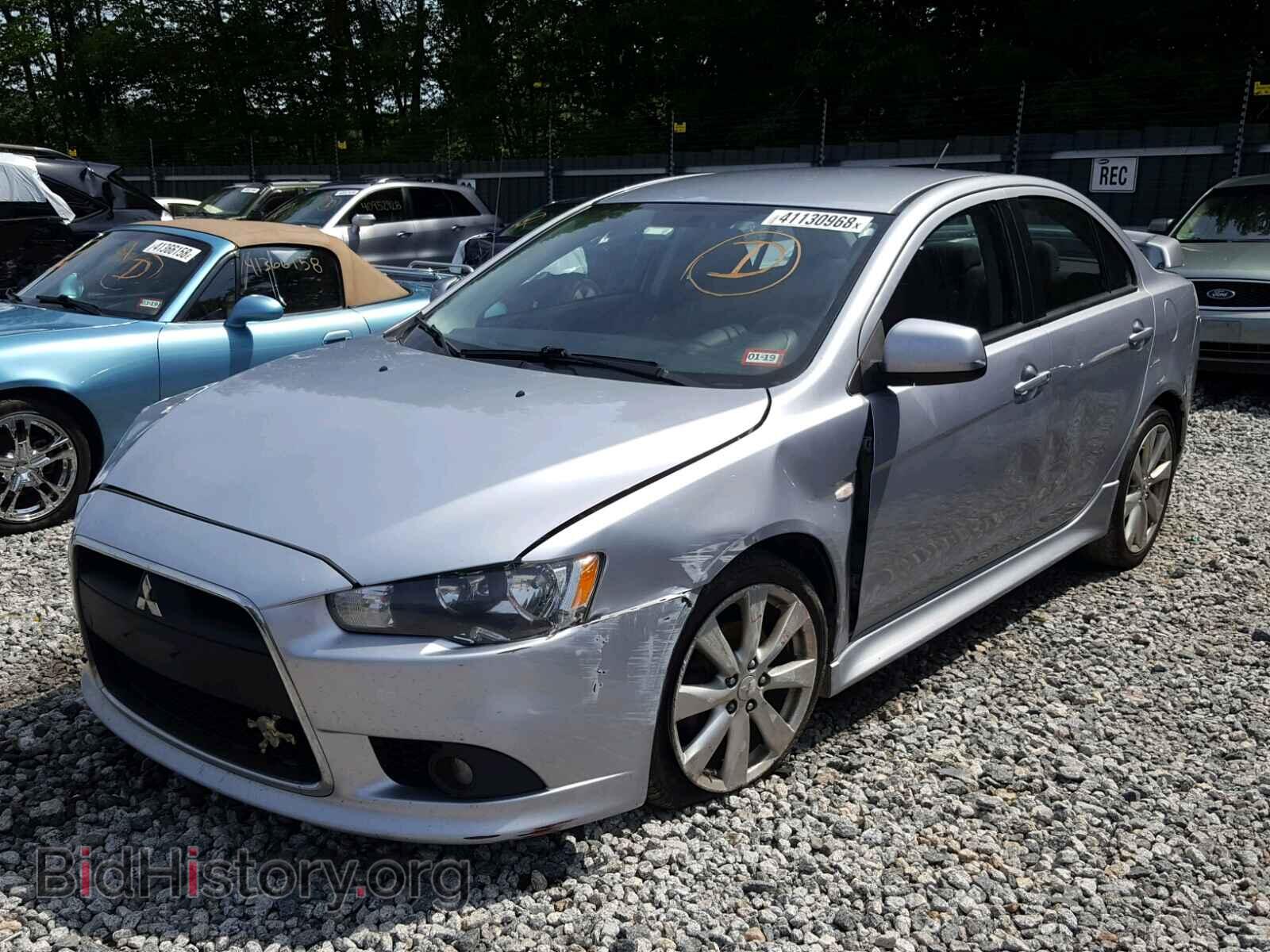 2014 MITSUBISHI LANCER - VIN: JA32U8FW2EU007425 - Фото 2