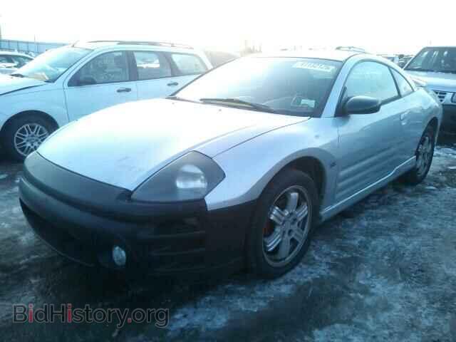 2002 MITSUBISHI ECLIPSE - VIN: 4A3AC84H72E015608 - Фото 2