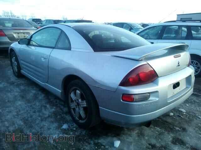 2002 MITSUBISHI ECLIPSE - VIN: 4A3AC84H72E015608 - Фото 3