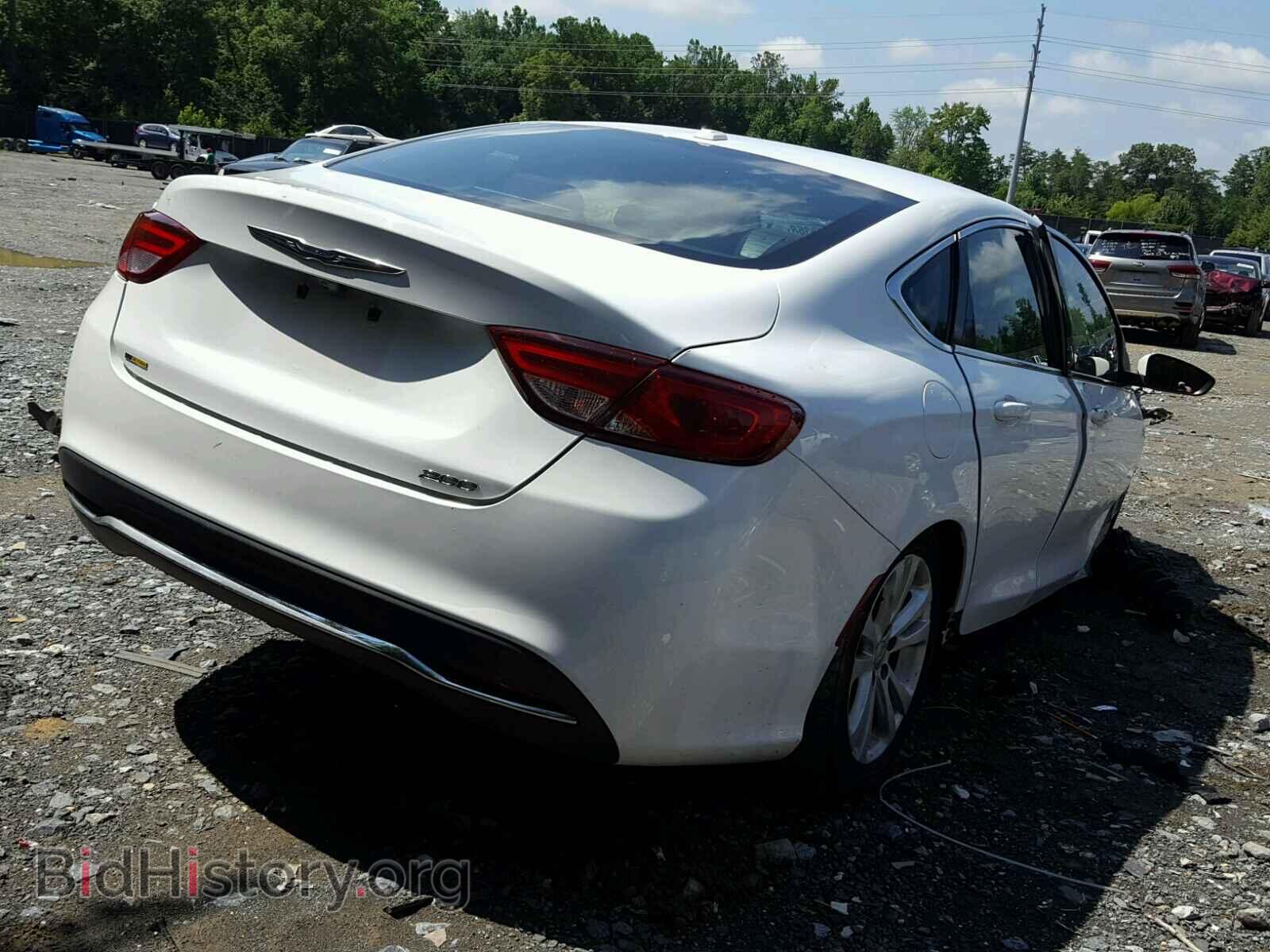 2015 CHRYSLER 200 - VIN: 1C3CCCAB9FN665842 - Photo 4