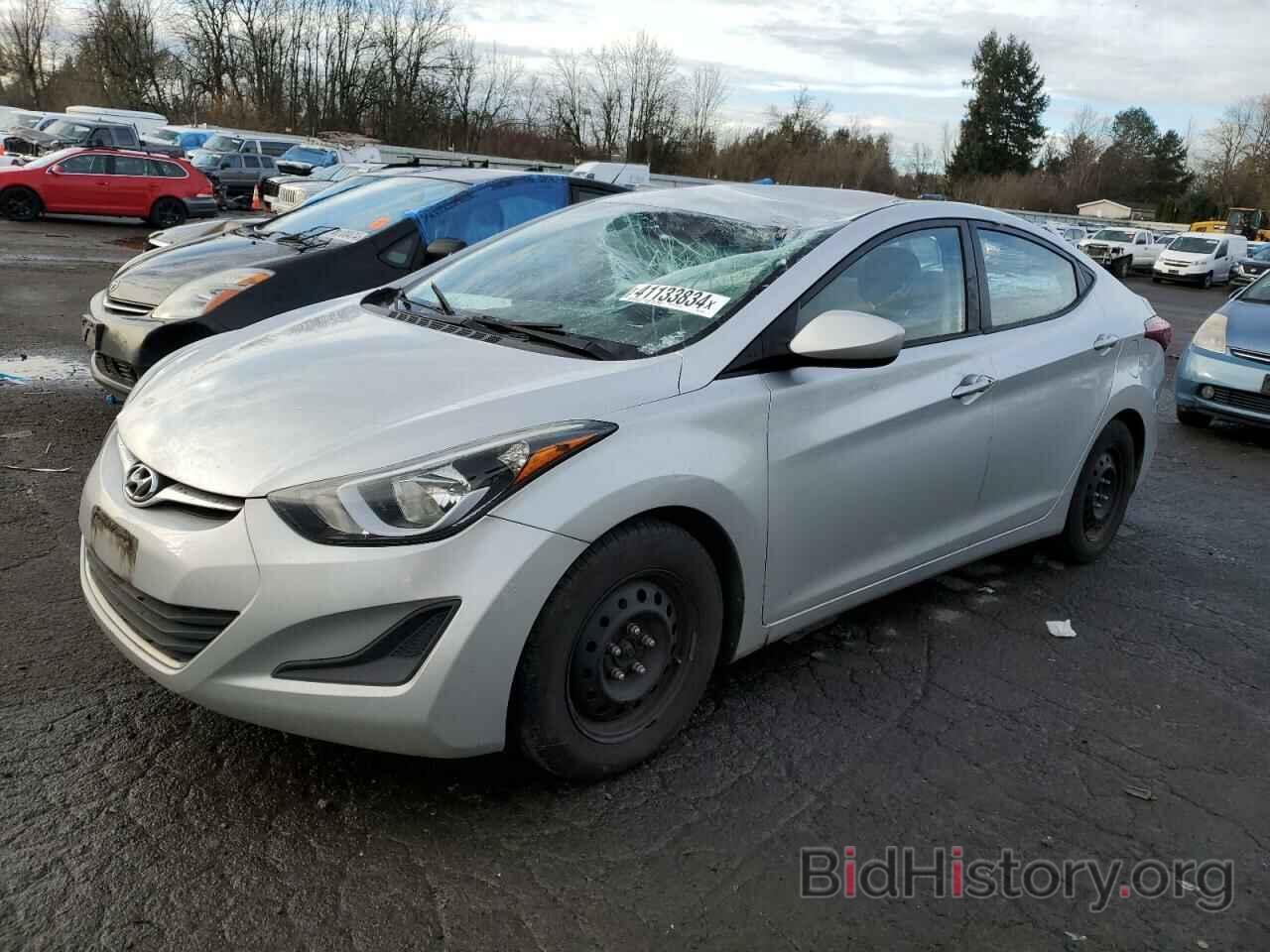 Photo 5NPDH4AE8GH725919 - HYUNDAI ELANTRA 2016