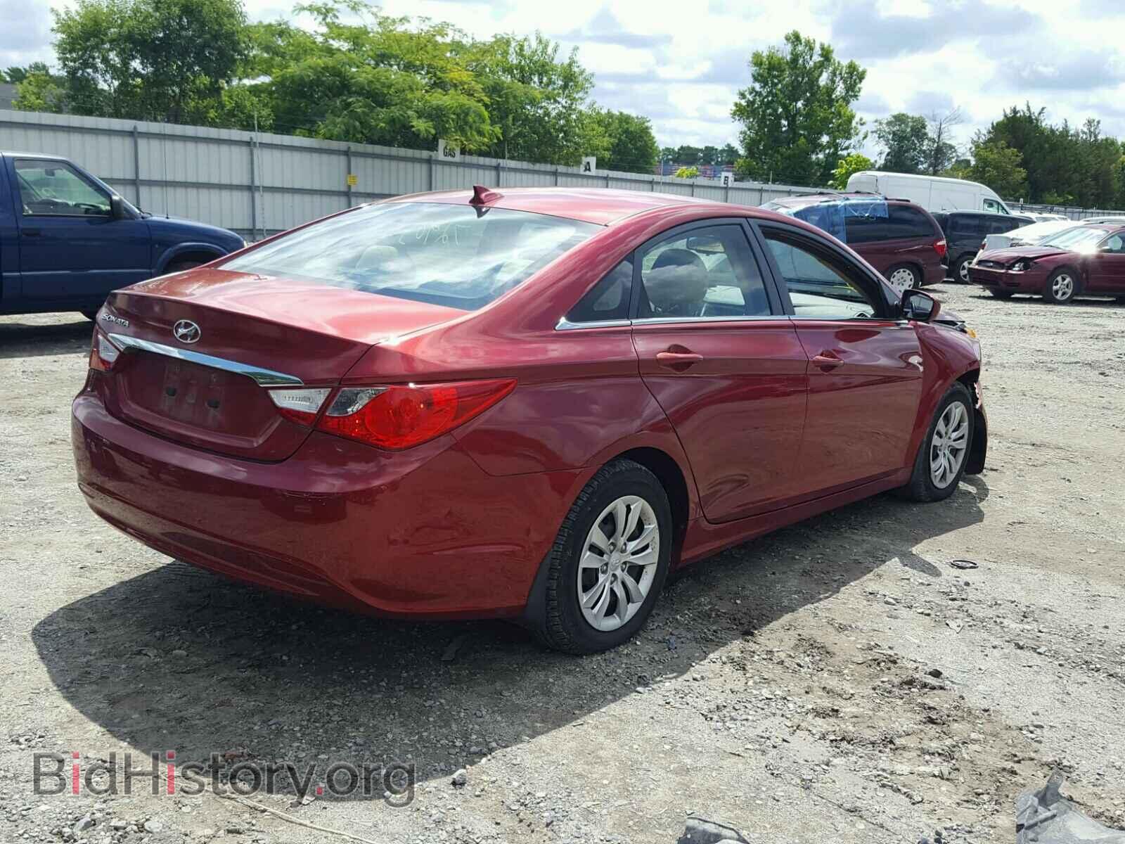2012 HYUNDAI SONATA - VIN: 5NPEB4AC4CH415815 - Фото 4