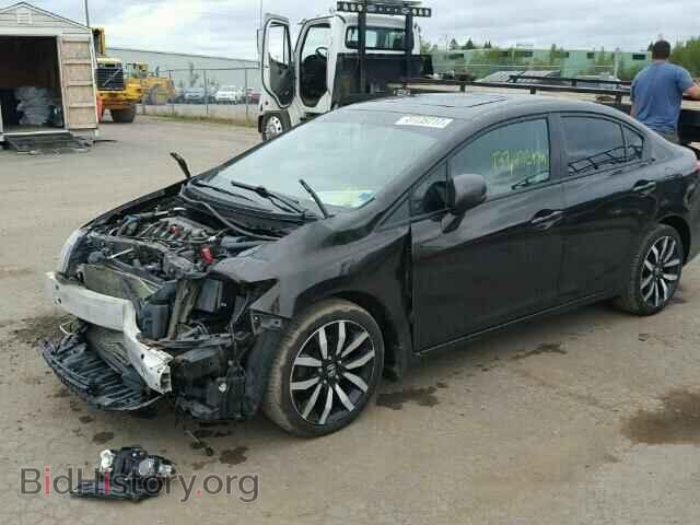 2013 HONDA CIVIC - VIN: 2HGFB2F77DH002495 - Фото 2