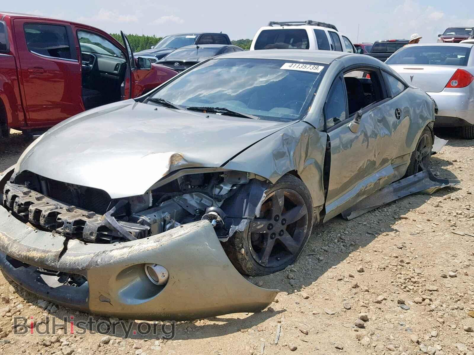 2008 MITSUBISHI ECLIPSE - VIN: 4A3AK24F38E015001 - Фото 2