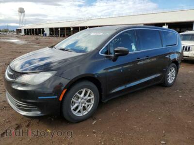 2017 Chrysler PACIFICA Touring, black — VIN 2C4RC1DG5HR747803, Copart