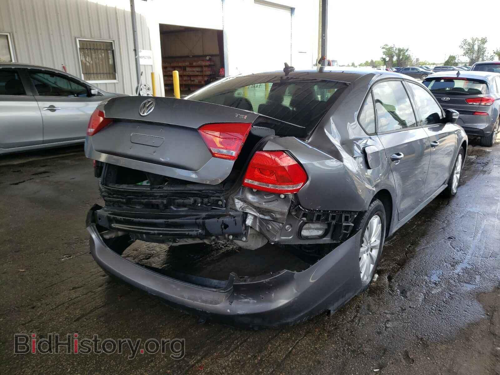 2014 VOLKSWAGEN PASSAT - VIN: 1VWAT7A30EC081744 - Фото 4