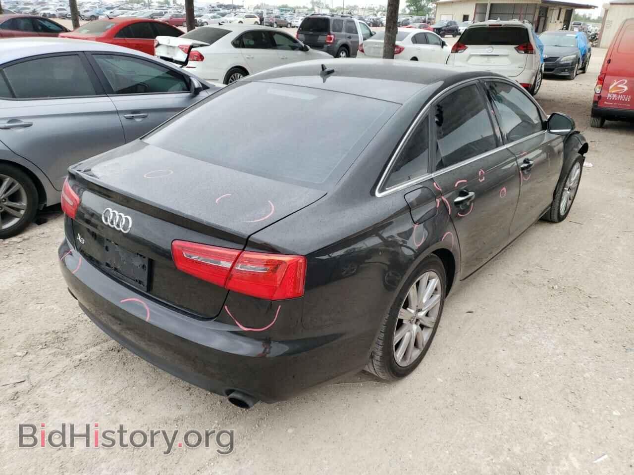 2013 AUDI A6 - VIN: WAUGFAFC8DN040465 - Фото 4