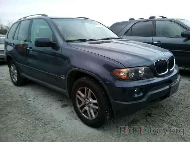 Photo 5UXFA13554LU21526 - BMW X5 2004