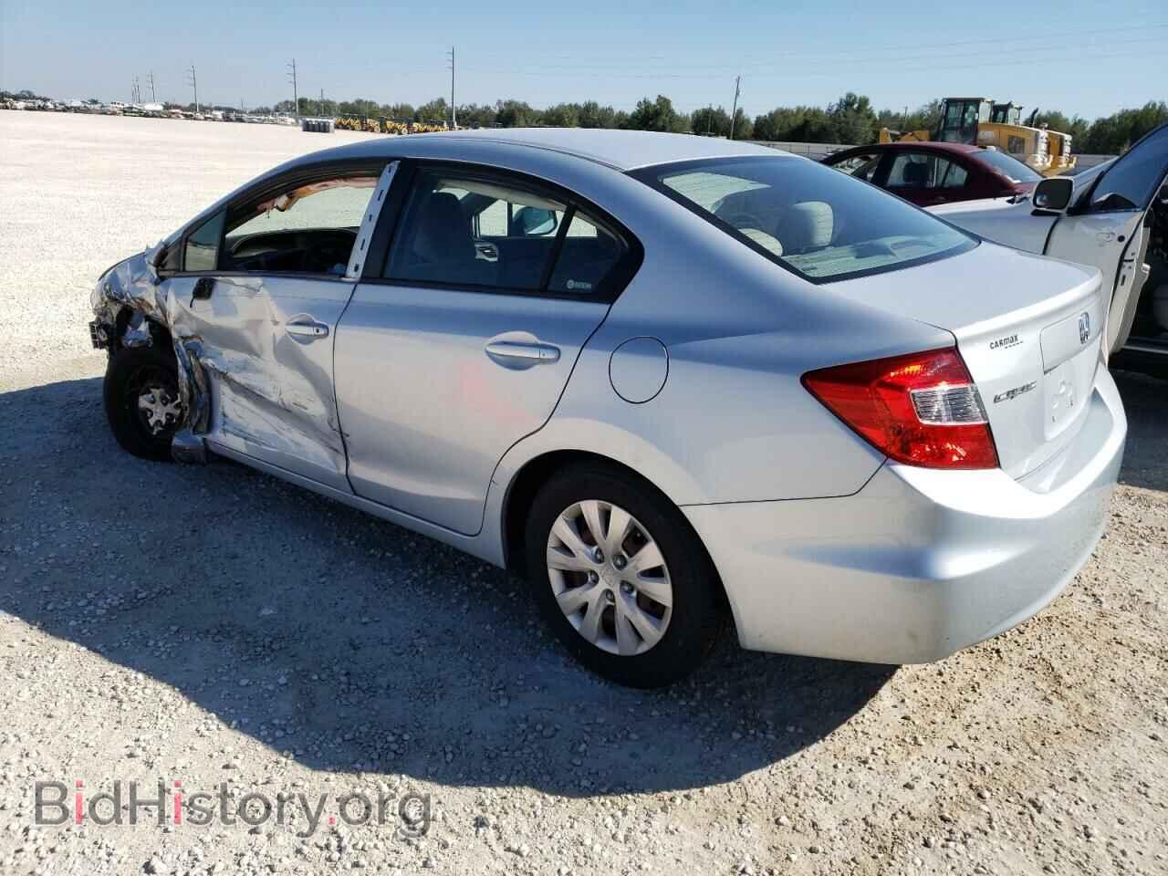 2012 HONDA CIVIC - VIN: 2HGFB2E53CH517797 - Фото 2