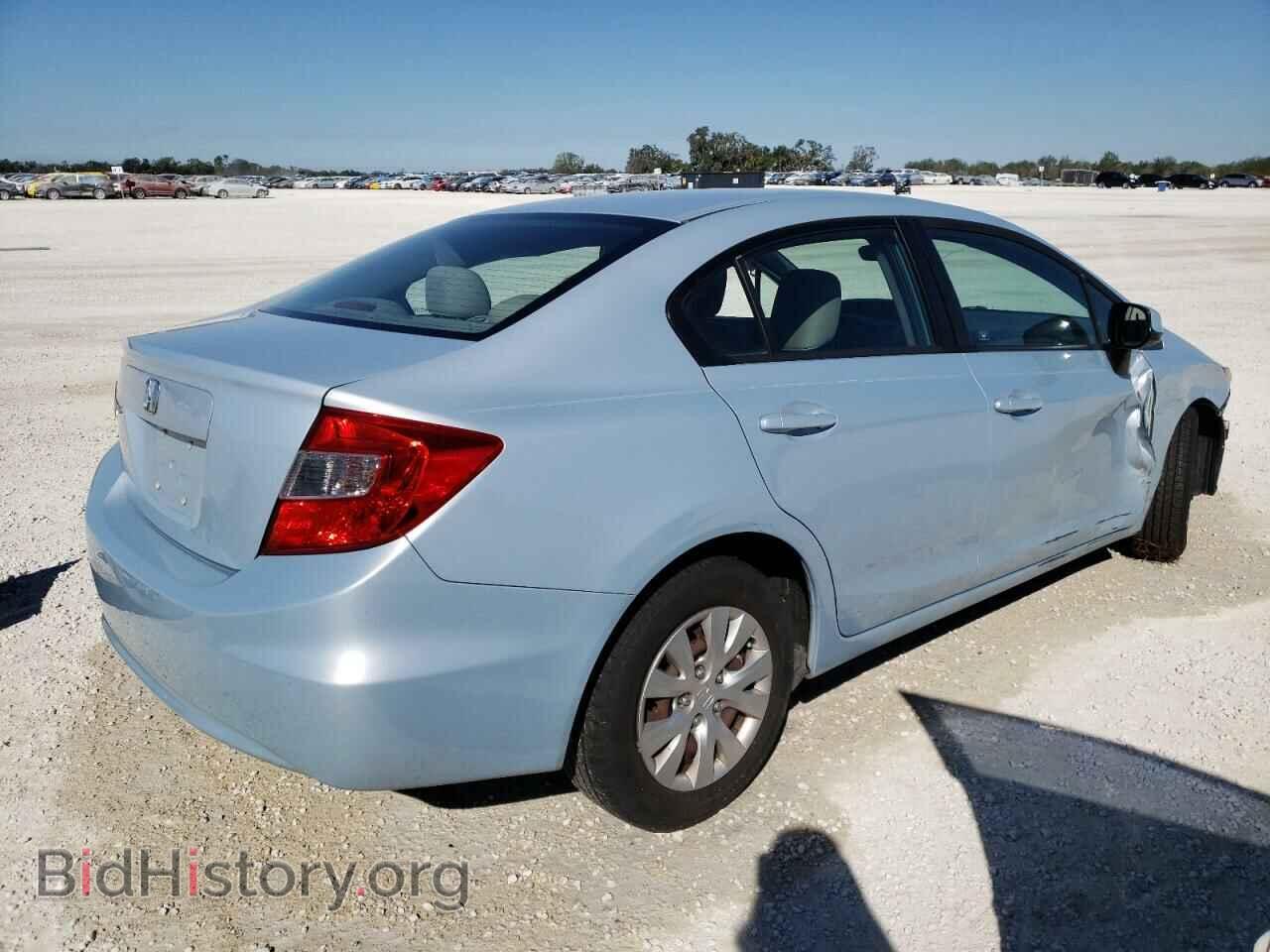 2012 HONDA CIVIC - VIN: 2HGFB2E53CH517797 - Фото 3