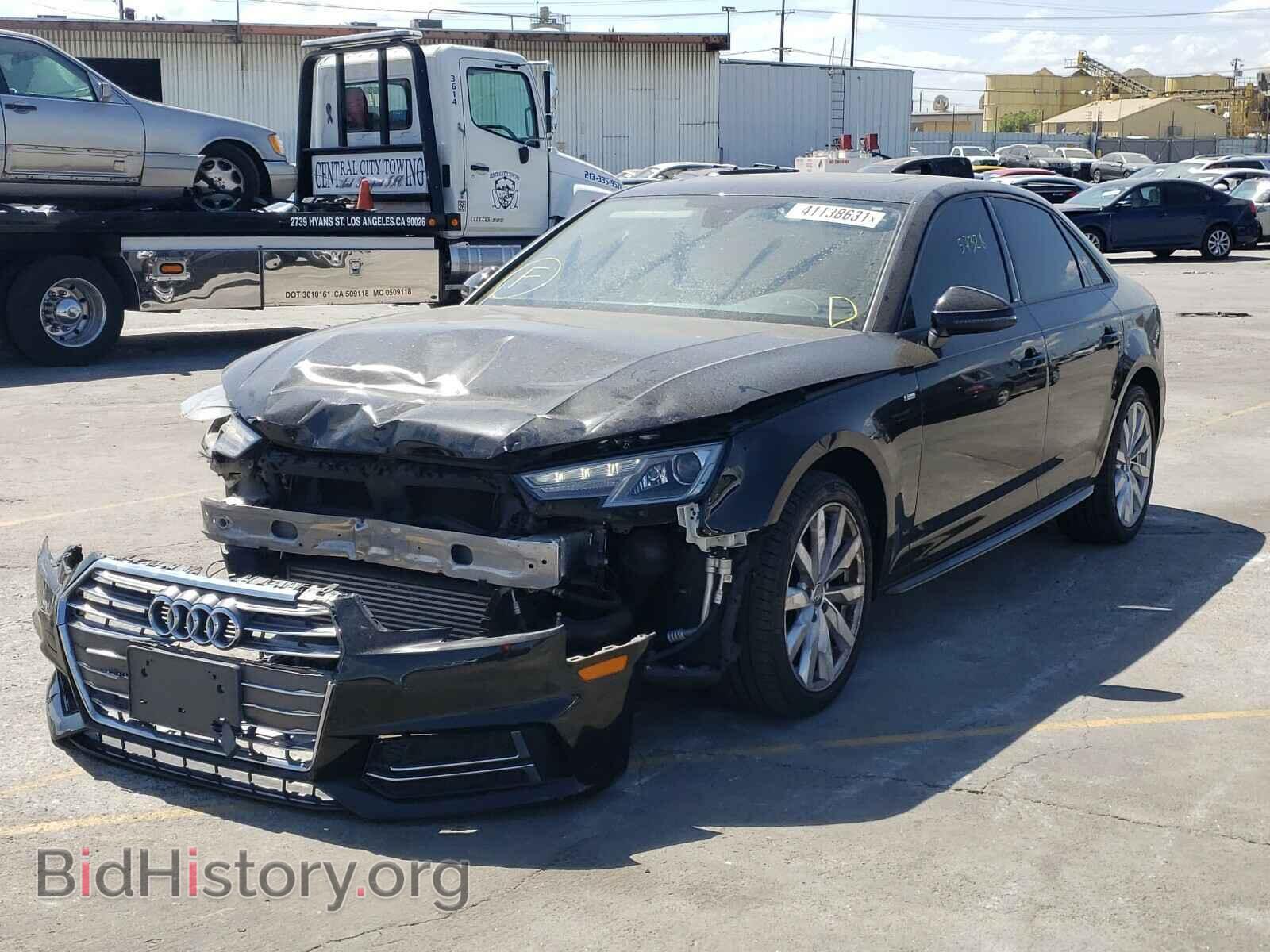 2018 AUDI A4 - VIN: WAUKMAF46JA050424 - Фото 2