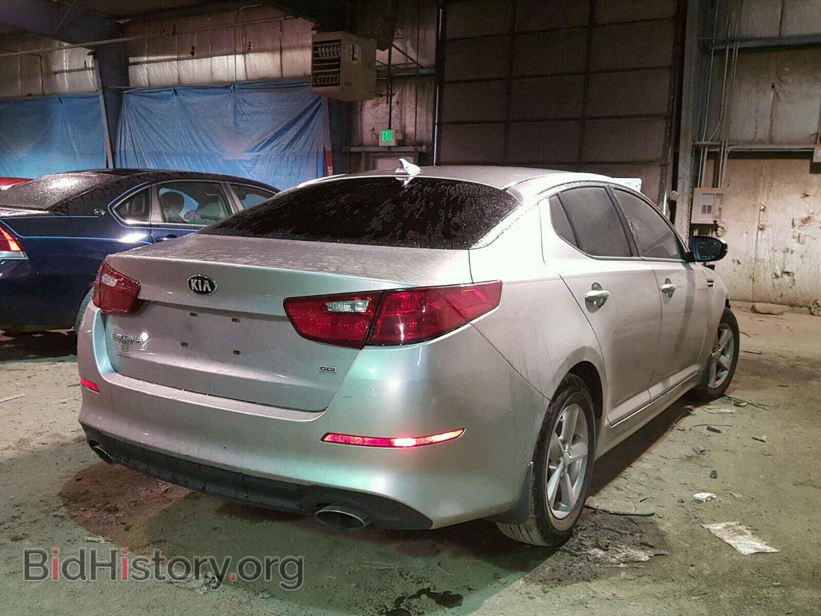 2015 KIA OPTIMA - VIN: KNAGM4A7XF5557996 - Photo 4