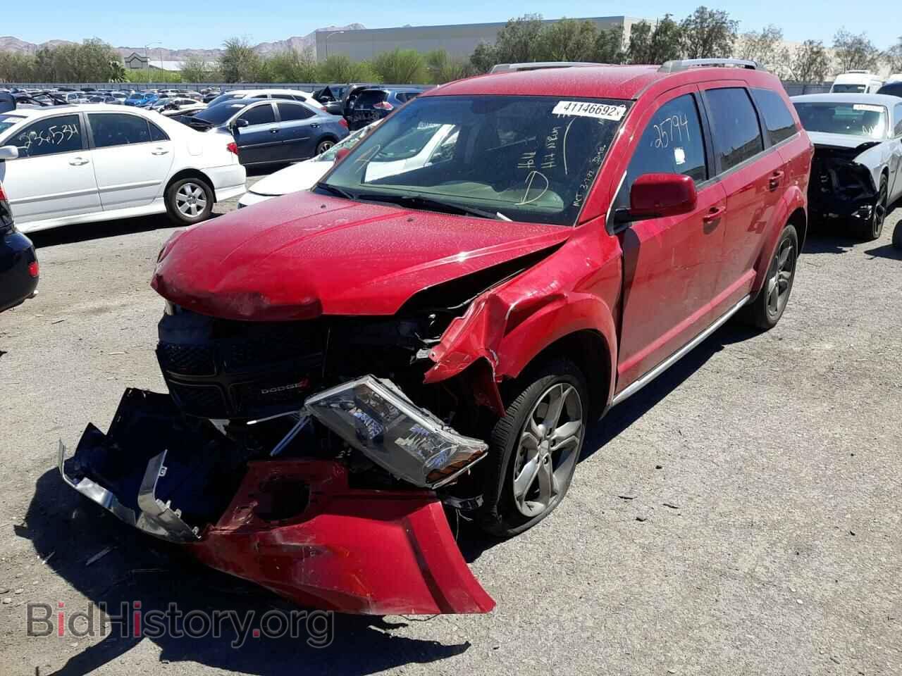 2017 DODGE JOURNEY - VIN: 3C4PDCGG3HT673547 - Фото 2