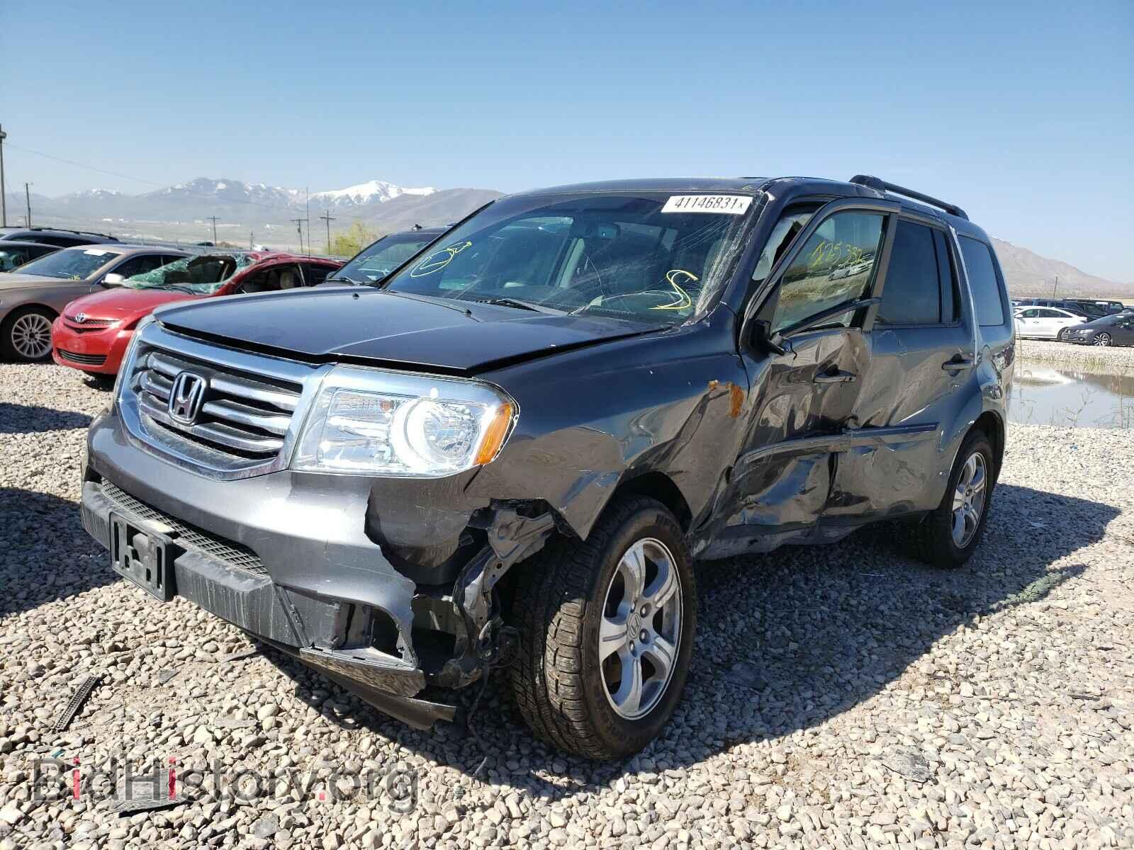 2012 HONDA PILOT - VIN: 5FNYF4H68CB040835 - Фото 2