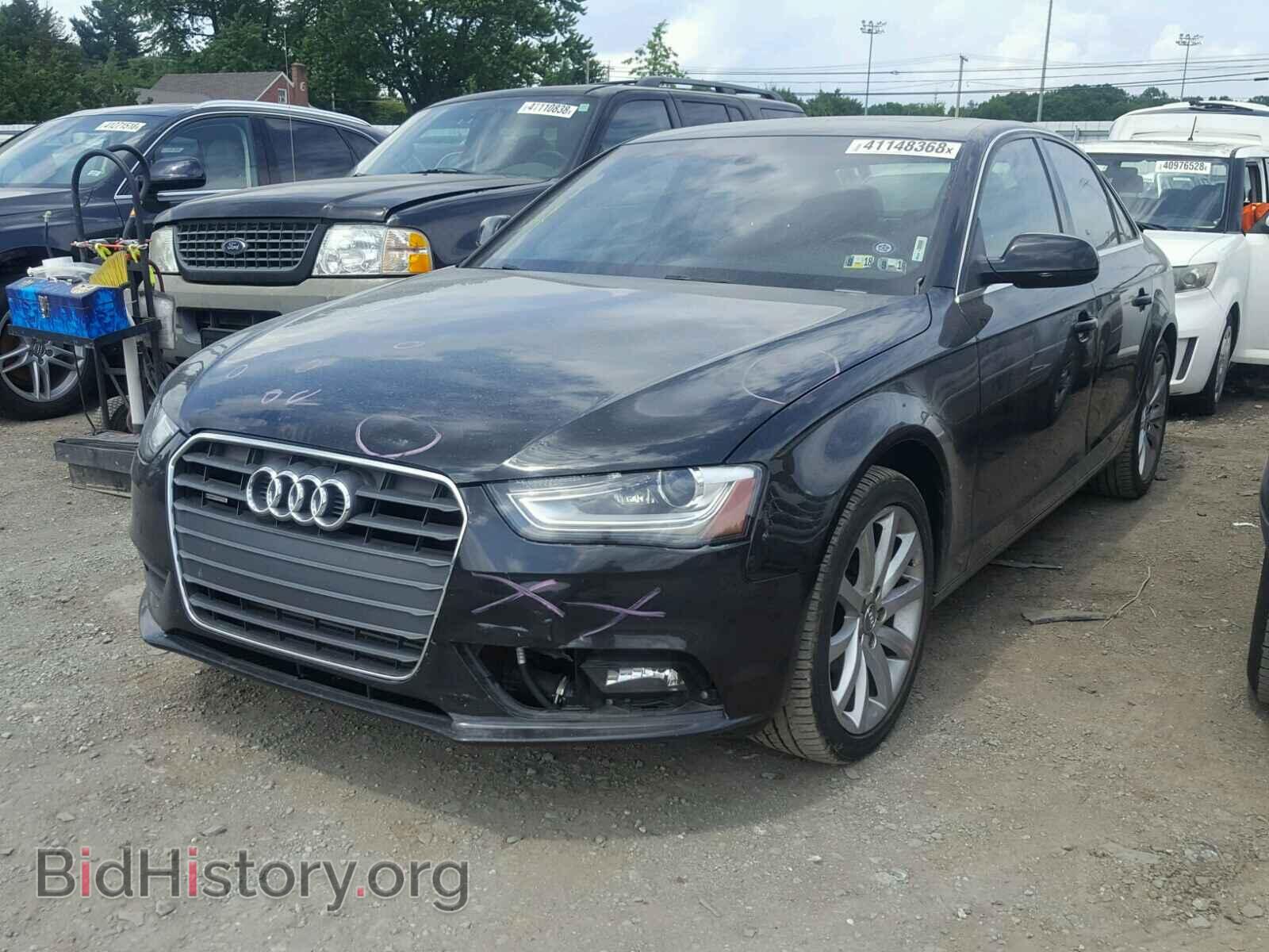 2013 AUDI A4 - VIN: WAUKFBFL2DN042793 - Фото 2