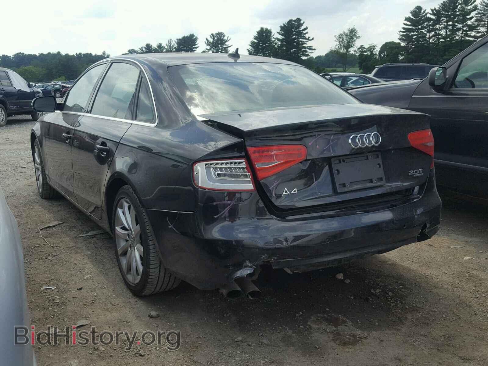 2013 AUDI A4 - VIN: WAUKFBFL2DN042793 - Фото 3