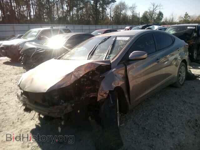 2016 HYUNDAI ELANTRA - VIN: 5NPDH4AE1GH656734 - Фото 2