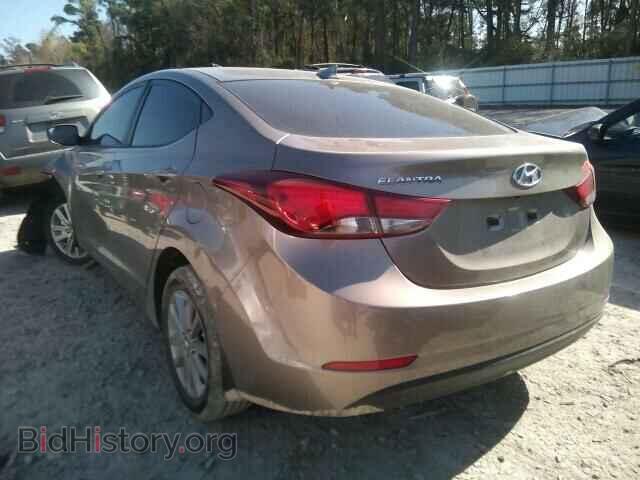 2016 HYUNDAI ELANTRA - VIN: 5NPDH4AE1GH656734 - Фото 3